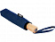 Birgit, складной ветроустойчивой зонт диаметром 21 дюйм из переработанного ПЭТ, темно-синий с логотипом в Самаре заказать по выгодной цене в кибермаркете AvroraStore
