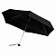 Зонт складной  Salana, черный с логотипом в Самаре заказать по выгодной цене в кибермаркете AvroraStore