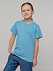 Футболка детская T-Bolka Kids, голубая с логотипом в Самаре заказать по выгодной цене в кибермаркете AvroraStore