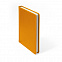 Ежедневник недатированный Duncan, А5,  оранжевый, белый блок с логотипом в Самаре заказать по выгодной цене в кибермаркете AvroraStore