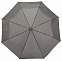 Автоматический ветрозащитный карманный зонт ORIANA, серый с логотипом в Самаре заказать по выгодной цене в кибермаркете AvroraStore
