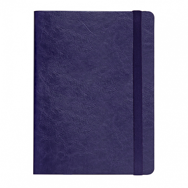 Ежедневник недатированный Boomer, А5,  фиолетовый, кремовый блок, без обреза с логотипом в Самаре заказать по выгодной цене в кибермаркете AvroraStore