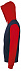 Толстовка на молнии SILVER 280 темно-синяя с красным с логотипом в Самаре заказать по выгодной цене в кибермаркете AvroraStore