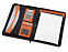 Папка для документов Gabin, черный/оранжевый с логотипом в Самаре заказать по выгодной цене в кибермаркете AvroraStore