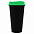 Стакан с крышкой Color Cap Black, черный с логотипом в Самаре заказать по выгодной цене в кибермаркете AvroraStore