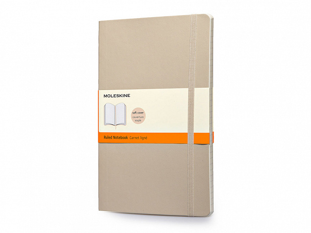 Записная книжка Classic Soft, Large (в линейку) с логотипом в Самаре заказать по выгодной цене в кибермаркете AvroraStore
