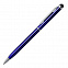 Шариковая ручка Touch Tip, синяя с логотипом в Самаре заказать по выгодной цене в кибермаркете AvroraStore