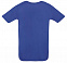 Футболка унисекс SPORTY 140, ярко-синяя с логотипом в Самаре заказать по выгодной цене в кибермаркете AvroraStore