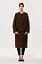 Кардиган женский Warmheart, коричневый с логотипом в Самаре заказать по выгодной цене в кибермаркете AvroraStore