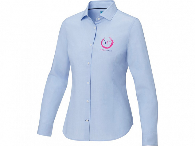 Рубашка «Cuprite» женская с логотипом в Самаре заказать по выгодной цене в кибермаркете AvroraStore