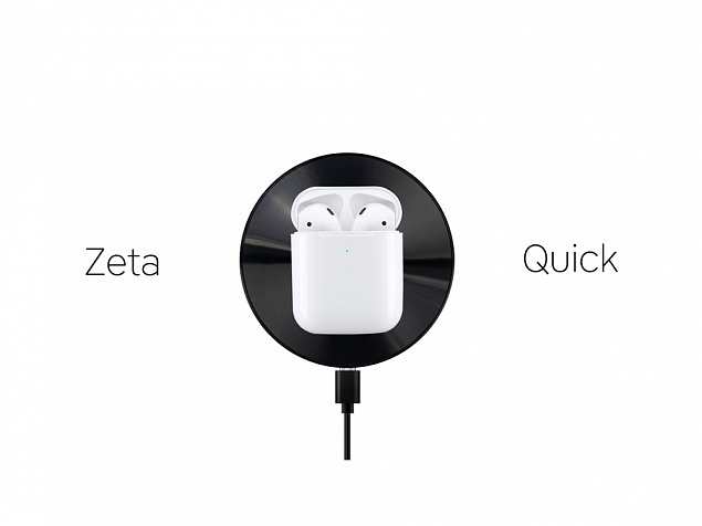 Беспроводное зарядное устройство NEO Zeta Quick с логотипом в Самаре заказать по выгодной цене в кибермаркете AvroraStore