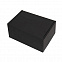 Коробка подарочная с ложементом, размер 20,5х13,5х8,5 см, картон, самосборная, черная с логотипом в Самаре заказать по выгодной цене в кибермаркете AvroraStore