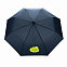 Компактный зонт Impact из RPET AWARE™ с бамбуковой ручкой, 20.5" с логотипом в Самаре заказать по выгодной цене в кибермаркете AvroraStore