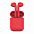 Наушники беспроводные с зарядным боксом TWS AIR SOFT, цвет черный  с логотипом в Самаре заказать по выгодной цене в кибермаркете AvroraStore