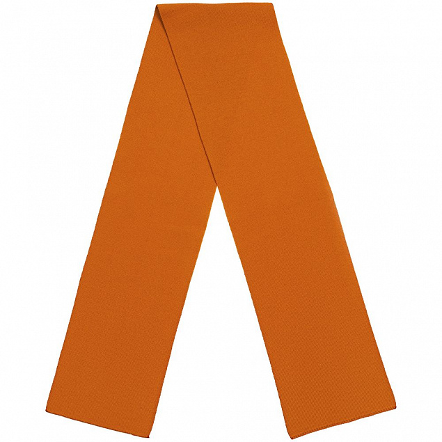 Шарф Real Talk, оранжевый с логотипом в Самаре заказать по выгодной цене в кибермаркете AvroraStore
