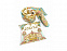 Платок «Русская Азбука» с логотипом в Самаре заказать по выгодной цене в кибермаркете AvroraStore