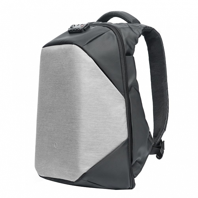 Рюкзак ClickPack, серый с логотипом в Самаре заказать по выгодной цене в кибермаркете AvroraStore