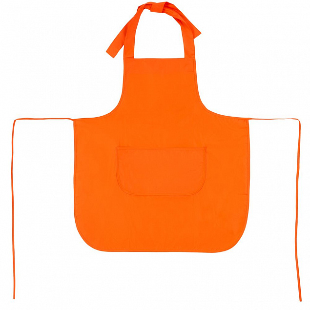 Фартук Neat, оранжевый с логотипом в Самаре заказать по выгодной цене в кибермаркете AvroraStore