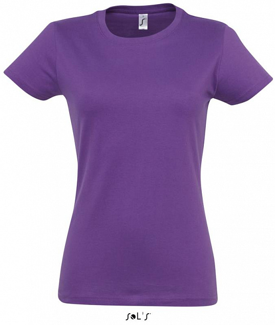 Фуфайка (футболка) IMPERIAL женская,Светло-фиолетовый L с логотипом в Самаре заказать по выгодной цене в кибермаркете AvroraStore