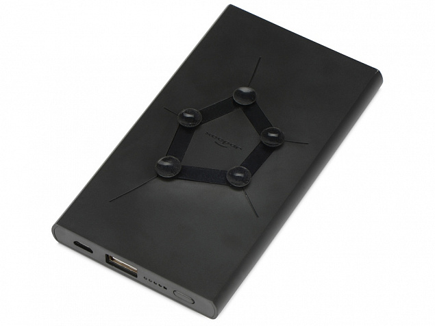 Портативное беспроводное зарядное устройство «Geo Wireless», 5000 mAh с логотипом в Самаре заказать по выгодной цене в кибермаркете AvroraStore