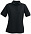 Рубашка поло женская SEMORA, черная с логотипом в Самаре заказать по выгодной цене в кибермаркете AvroraStore
