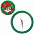 Часы настенные "ПРОМО" разборные ;  белый, D28,5 см; пластик с логотипом в Самаре заказать по выгодной цене в кибермаркете AvroraStore