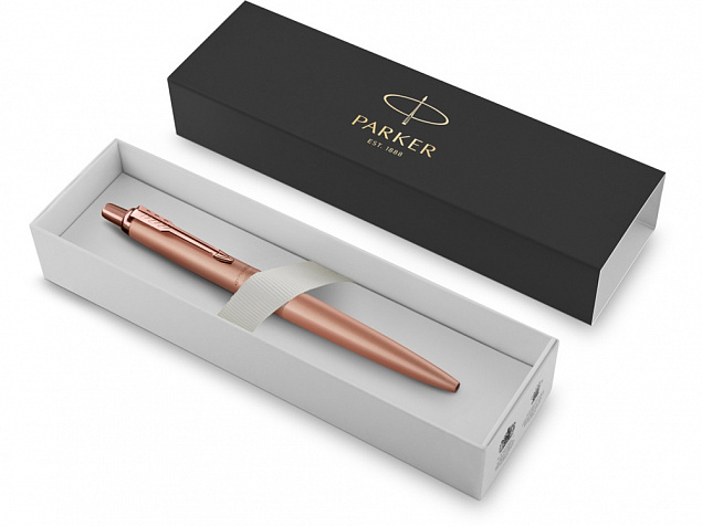 Ручка шариковая Parker «Jotter XL Mono Pink Gold PGT» с логотипом в Самаре заказать по выгодной цене в кибермаркете AvroraStore