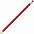 Карандаш простой Hand Friend с ластиком, красный с логотипом в Самаре заказать по выгодной цене в кибермаркете AvroraStore