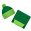 Шапка Snappy, зеленая с салатовым с логотипом в Самаре заказать по выгодной цене в кибермаркете AvroraStore