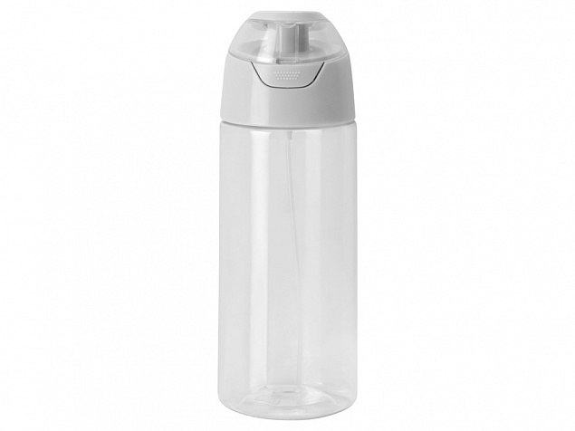 Спортивная бутылка с пульверизатором Spray, 600мл, Waterline, белый с логотипом в Самаре заказать по выгодной цене в кибермаркете AvroraStore