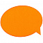 Наклейка тканевая Lunga Bubble, M, оранжевый неон с логотипом в Самаре заказать по выгодной цене в кибермаркете AvroraStore