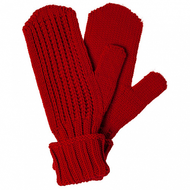 Варежки Nordkyn, красные с логотипом в Самаре заказать по выгодной цене в кибермаркете AvroraStore