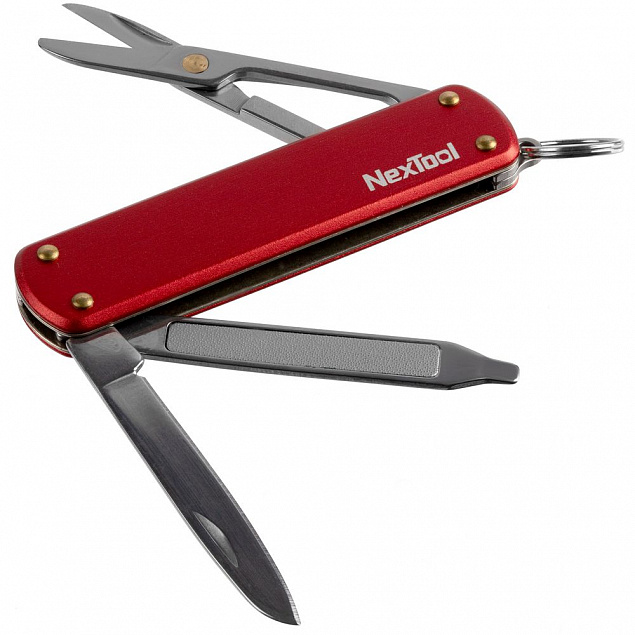 Нож-брелок NexTool Mini, красный с логотипом в Самаре заказать по выгодной цене в кибермаркете AvroraStore