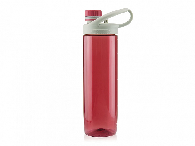 Бутылка для воды ADVENTURER, 700 мл, красный с логотипом в Самаре заказать по выгодной цене в кибермаркете AvroraStore
