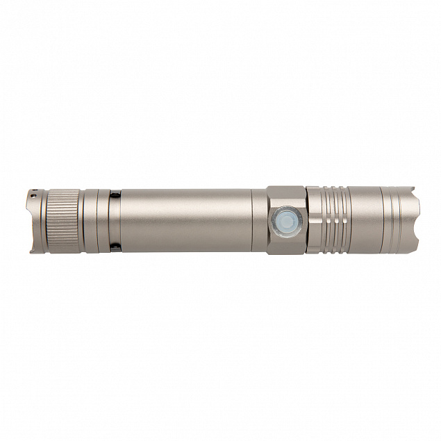 Аккумуляторный фонарь 3W с логотипом в Самаре заказать по выгодной цене в кибермаркете AvroraStore