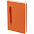 Ежедневник Magnet Shall с ручкой, оранжевый с логотипом в Самаре заказать по выгодной цене в кибермаркете AvroraStore