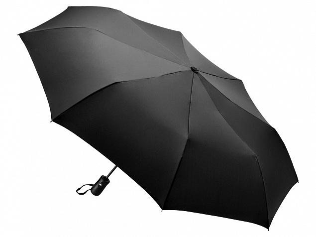 Зонт-полуавтомат складной Marvy с проявляющимся рисунком, черный с логотипом в Самаре заказать по выгодной цене в кибермаркете AvroraStore