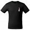 Футболка мужская Ghost of Love, черная с логотипом в Самаре заказать по выгодной цене в кибермаркете AvroraStore