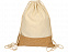 Рюкзак-мешок Corky хлопковый со вставкой из пробки с логотипом в Самаре заказать по выгодной цене в кибермаркете AvroraStore