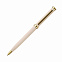 Шариковая ручка Benua, бежевая/позолота с логотипом в Самаре заказать по выгодной цене в кибермаркете AvroraStore