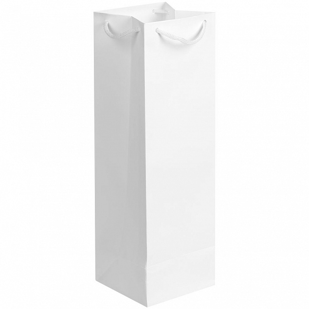Пакет под бутылку Vindemia, белый с логотипом в Самаре заказать по выгодной цене в кибермаркете AvroraStore