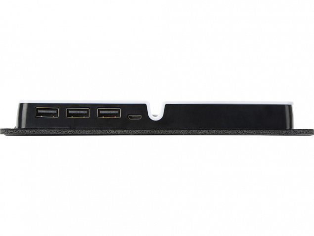 Коврик для мыши со встроенным USB-хабом Plug с логотипом в Самаре заказать по выгодной цене в кибермаркете AvroraStore