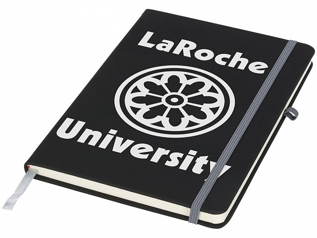Блокнот А5 «Noir» с логотипом в Самаре заказать по выгодной цене в кибермаркете AvroraStore
