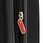 Чемодан Uster L, черный с логотипом в Самаре заказать по выгодной цене в кибермаркете AvroraStore