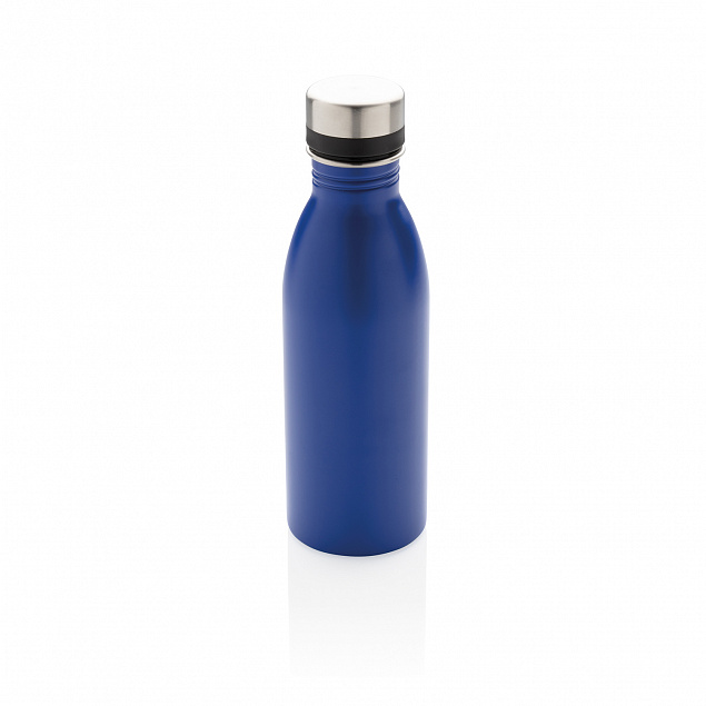 Бутылка для воды Deluxe из нержавеющей стали, 500 мл с логотипом в Самаре заказать по выгодной цене в кибермаркете AvroraStore