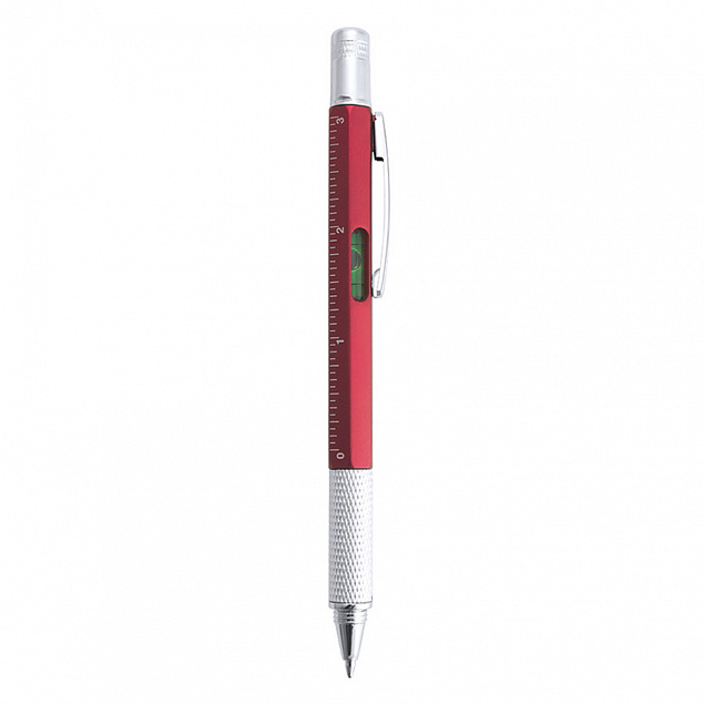 Ручка с мультиинструментом SAURIS, пластик, металл с логотипом в Самаре заказать по выгодной цене в кибермаркете AvroraStore