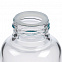Бутылка для воды Dakar, прозрачная с бирюзовым с логотипом в Самаре заказать по выгодной цене в кибермаркете AvroraStore