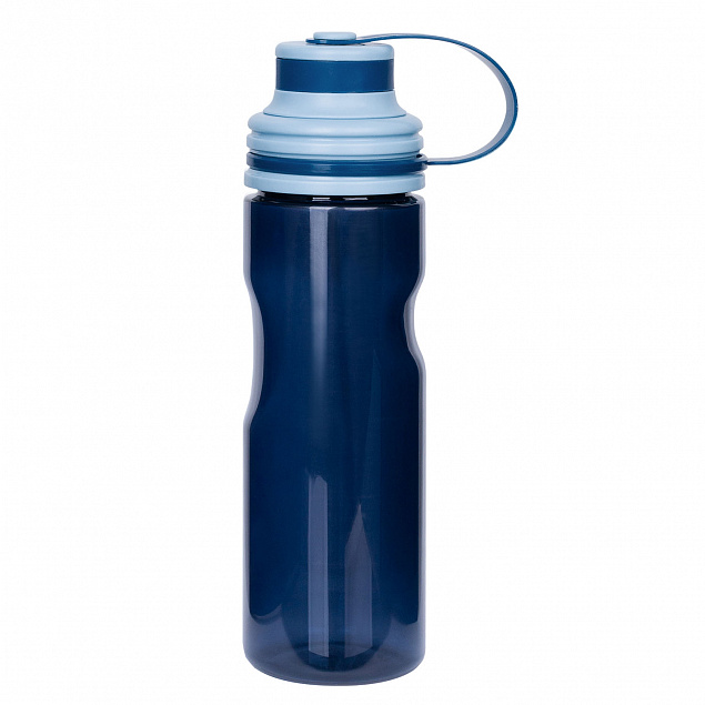 Спортивная бутылка для воды, Cort, 670 ml, синяя с логотипом в Самаре заказать по выгодной цене в кибермаркете AvroraStore