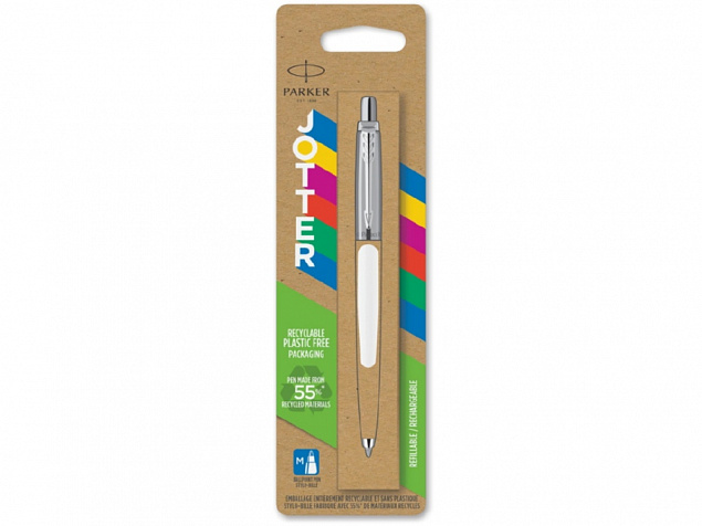 Ручка шариковая Parker Jotter Originals в эко-упаковке с логотипом в Самаре заказать по выгодной цене в кибермаркете AvroraStore