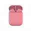Наушники беспроводные с зарядным боксом TWS AIR SOFT, цвет розовый с логотипом в Самаре заказать по выгодной цене в кибермаркете AvroraStore